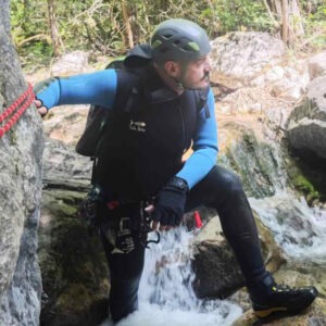 Picture of Γνωρίστε τον Θοδωρή Μπαξερλή - Υπεύθυνος Καταρρίχησης Φαραγγιών (Canyoning)